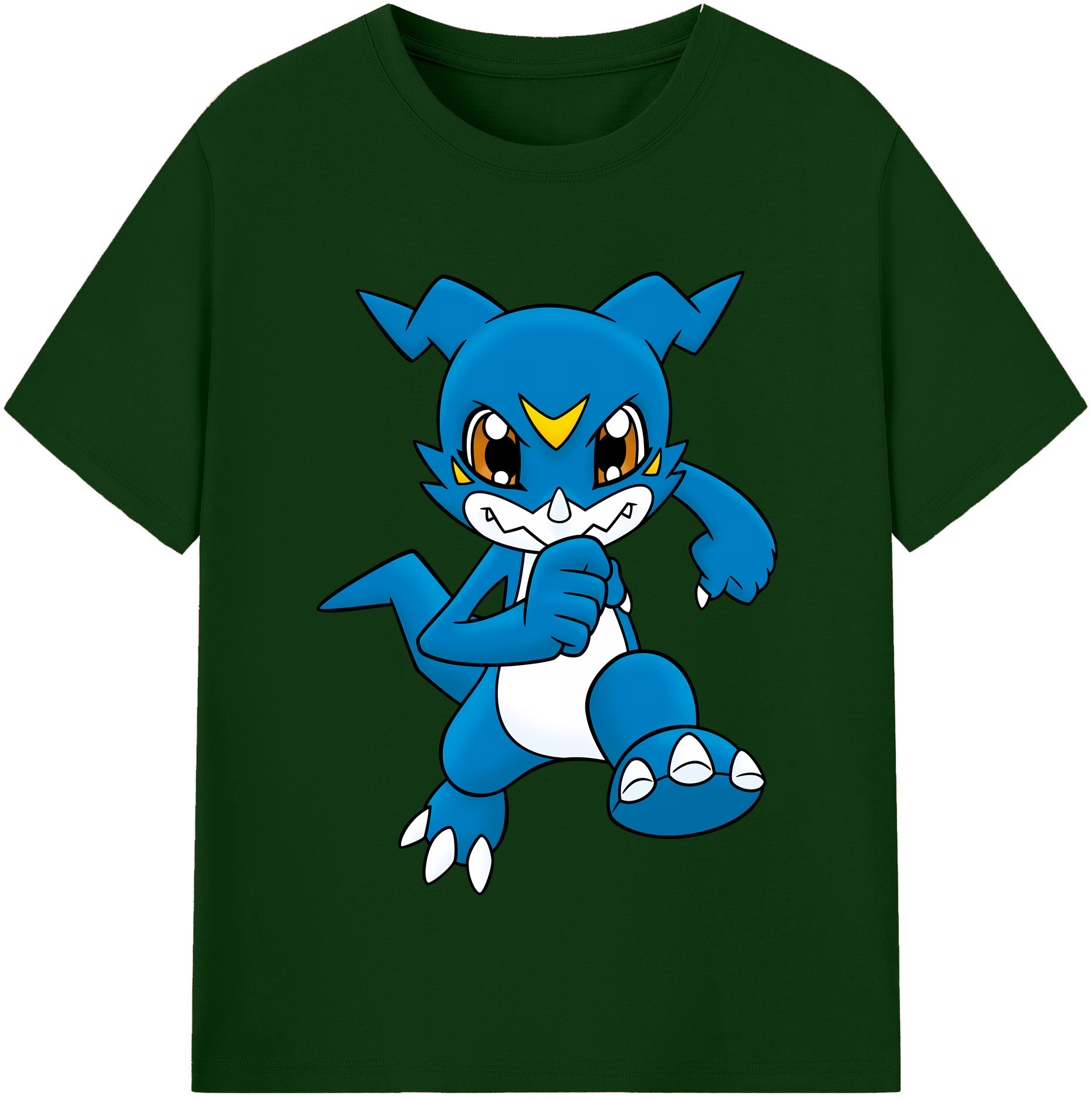 （画像用） Digimon デジタルモンスター/デジモン 綿100％半袖Tシャツ（フロントプリント）